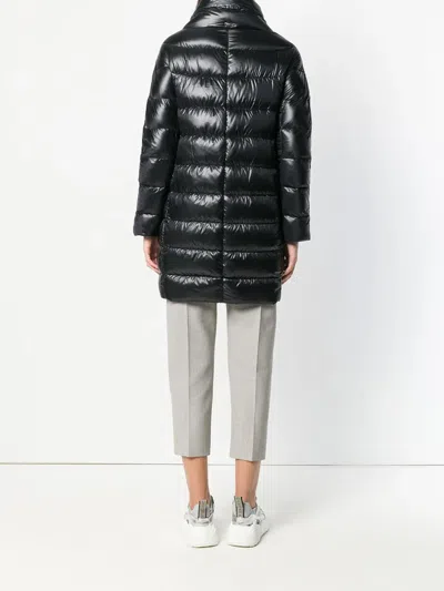 Herno Dora Long Down Jacket In Black