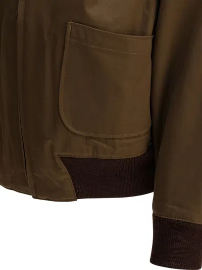 Buzz Rickson's Patch-pocket Bomber Jacket In White