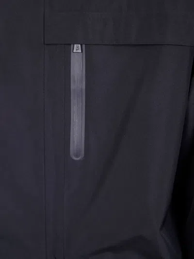 Herno Ex Laminar Long Parka In Black