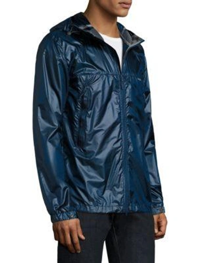 Shop Canada Goose Sandpoint Hooded Jacket In Marine Blue