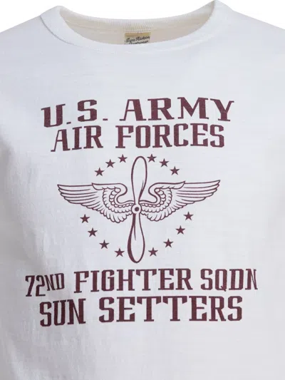 Buzz Rickson's White Cotton T-shirt In White