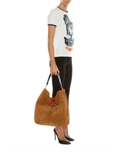 Shop Jw Anderson J.w. Anderson 'pierce Obo' Shopping Bag In Desert