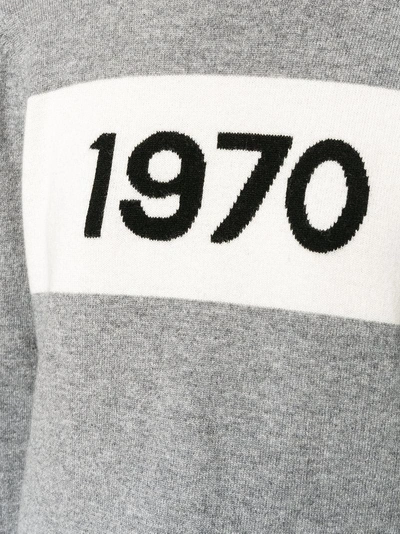 Shop Bella Freud Cashmere Grey Cashmere 1970 Jumper