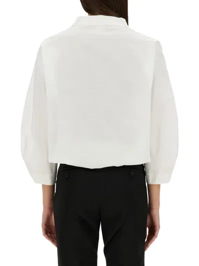 Givenchy White Poplin Shirt In White