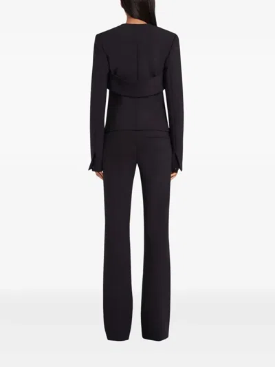 Courrèges Infinity Polywool Jacket In Black