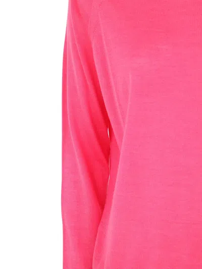 Nuur Wide Neckline Pullover In Multi
