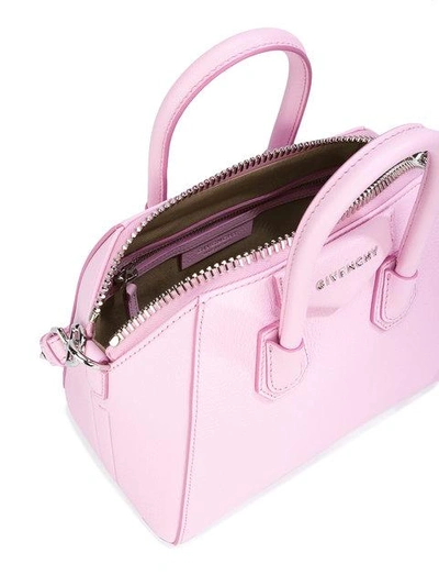 Shop Givenchy Small Antigona Tote - Pink