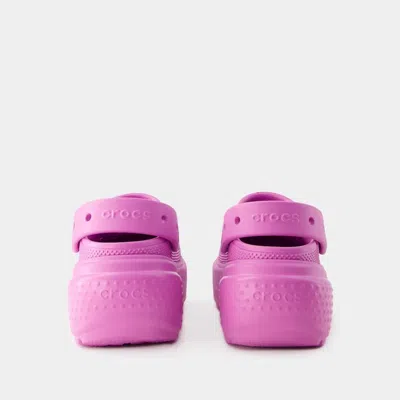 Crocs Stomp Platform Clogs In Pink
