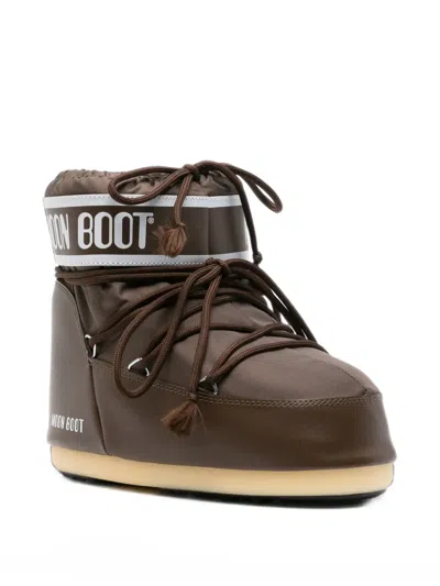 Moon Boot Icon Low Boots In Brown