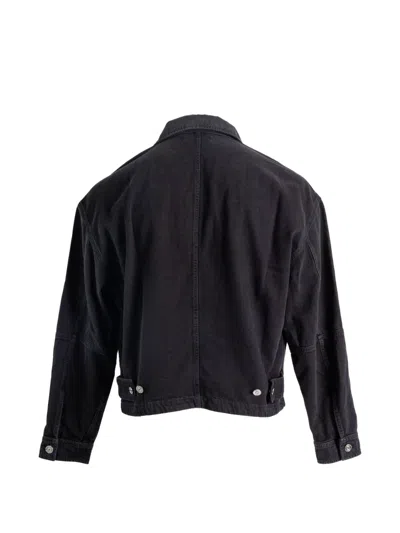 ZIP-UP DENIM JACKET
