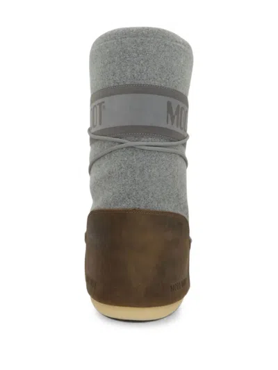 Moon Boot Logo-embellishment Boots In Multi