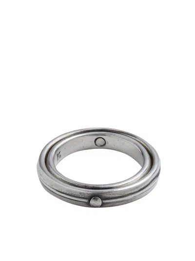 Werkstatt:münchen Werkstatt:munchen Silver Ring In Silver