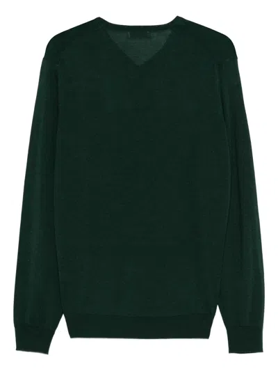 Ferrante Pullover Mit V-ausschnitt In Red
