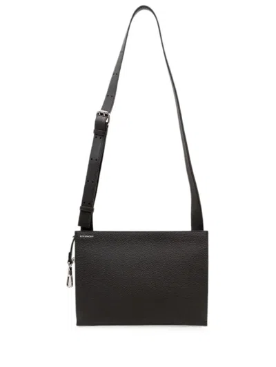 Givenchy Rectangular Shoulder Bag Textured Surface Strap In Pink