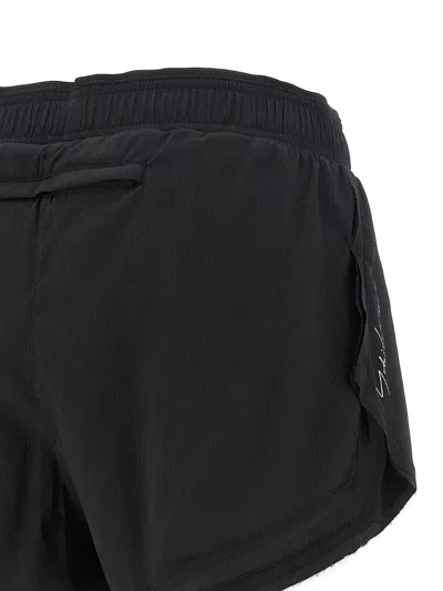 Y-3 Technical Polyamide Bermuda Shorts In Black