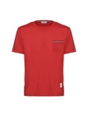 THOM BROWNE Thom Browne Pocket T-shirt,MJS010A01454600