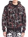 HACULLA Full-Zip One-of-a-Kind Bloodwork Hoodie