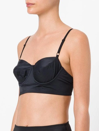 Shop Norma Kamali Balconette Bikini Top