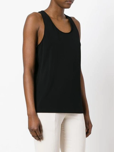 Shop Tom Ford Classic Racerback Vest In Black