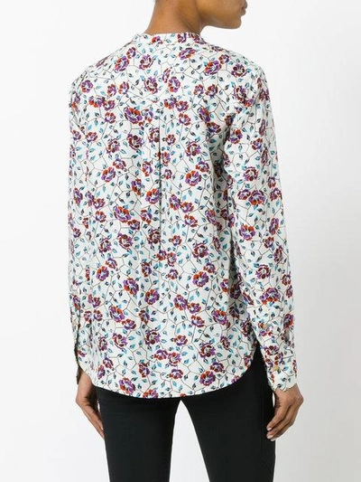 Shop Isabel Marant Florale Seidenbluse