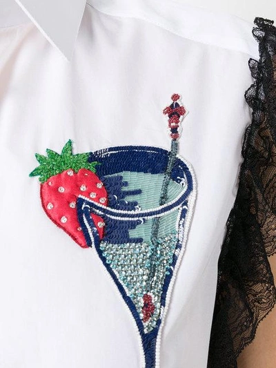 Shop Dolce & Gabbana - Lace Shirt
