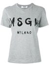 MSGM logo print T-shirt,MACHINEWASH