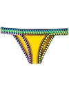 KIINI Embroidered Ro bikini bottom,HANDWASH