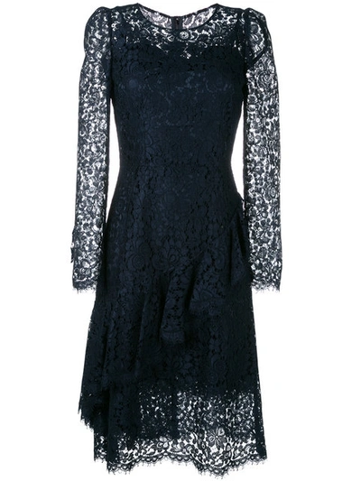 Shop Dolce & Gabbana Lace Shift Dress