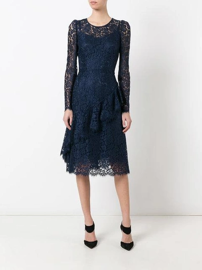 Shop Dolce & Gabbana Lace Shift Dress