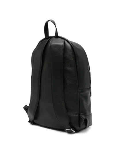 Santoni "new" Backpack In Black