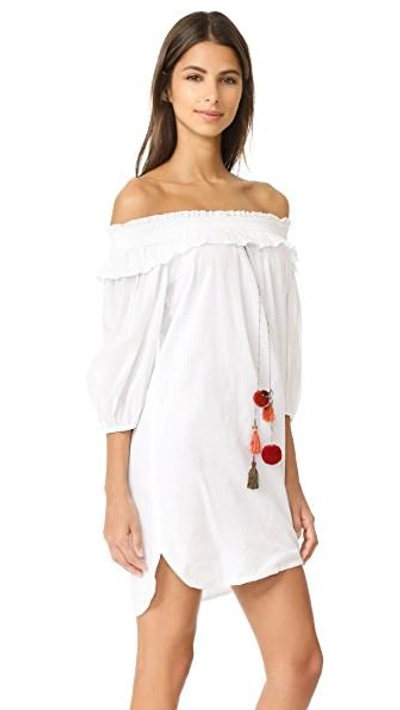 Shop Misa Lexi Dress In White