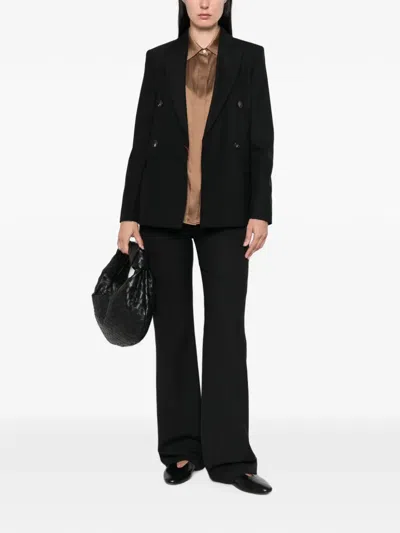 Max Mara Silk Shirt In Multi