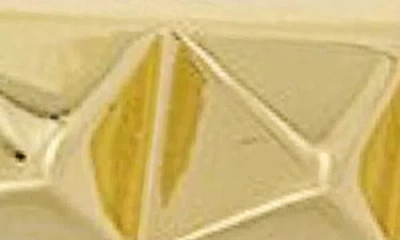 Juvell Pyramid Stud Bangle In Yellow