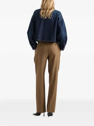 Prada Denim Shirt In Multi