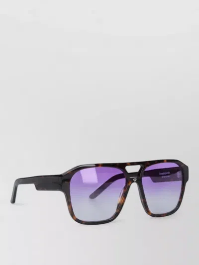 Facehide Acetate Sunglasses In Multi