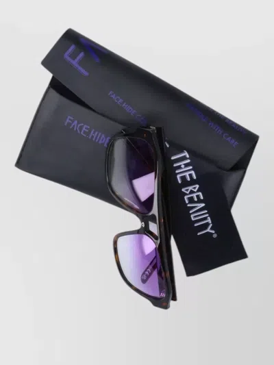 Facehide Acetate Sunglasses In Multi