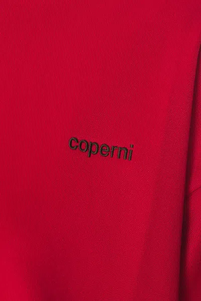 Coperni Oversized Track Jacket In Red