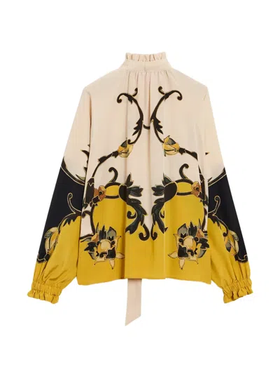 La Doublej Cerere Blouse In Multi
