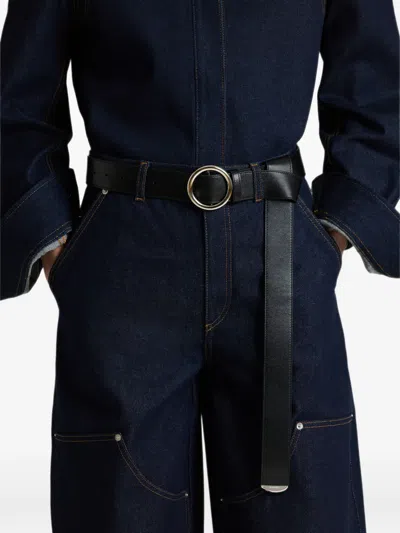 Givenchy Contrast-stitch Denim Shirt In Multi
