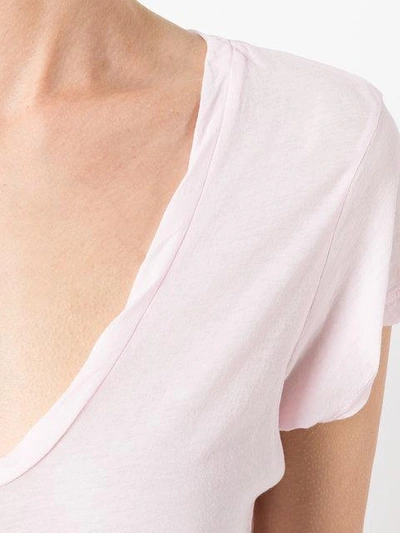 Shop James Perse Plain T In Pink