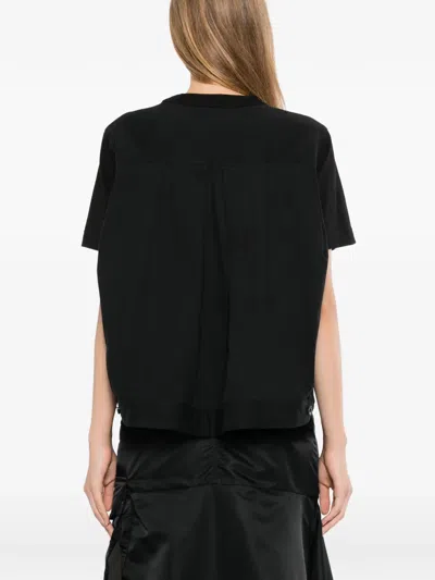 Sacai Patch-pocket T-shirt In Multi