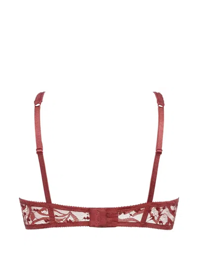 Eres Chœur Underwire Triangle Bra In Red