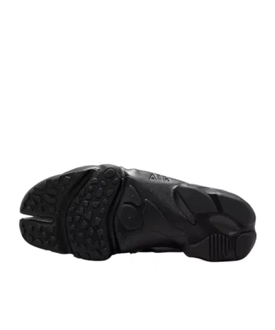 Nike Rift Split Toe Sandals Polka Dot Silhouette In Black