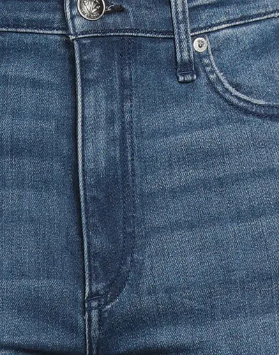 Rag & Bone Plain Colour Bootcut Jeans In Blue