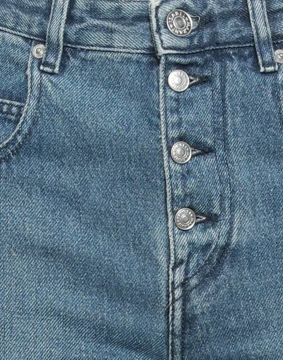 Isabel Marant Étoile Solid Straight-leg Pants In Blue