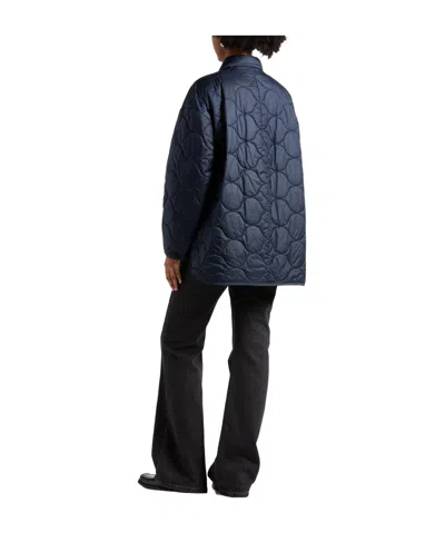 Max Mara A Light Quilted Coat In Multi