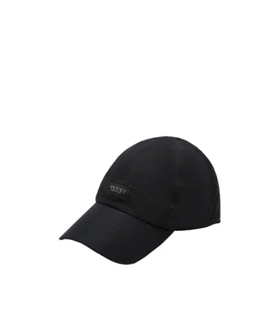 Gucci Adjustable Baseball Cap In Black