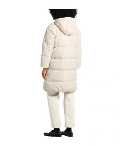 Brunello Cucinelli Solidcolor Down Jacket In White