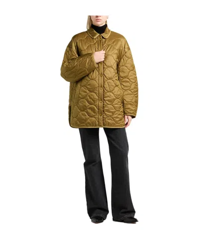 Max Mara Light And Warm Cotton-padded Jacket In Multi