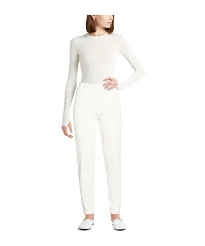 Max Mara Solid Color Casual Trousers In Multi